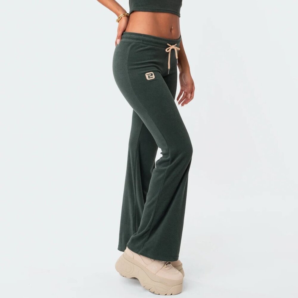 Terry Low Rise Pants XS